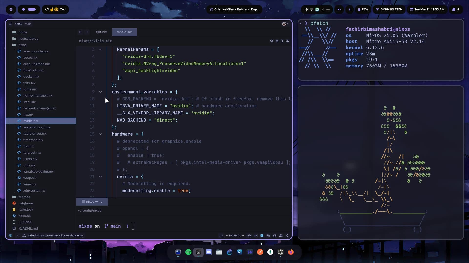 NixOS Hyprland dots